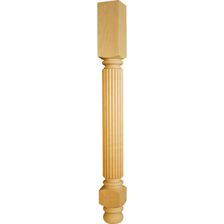 OSBORNE WOOD PRODUCTS 40 1/2 x 4 Extended Sapelo Island Leg in Knotty Pine 1513P